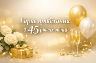 картинки жінці 45 років гарне привітання з 45 річчям