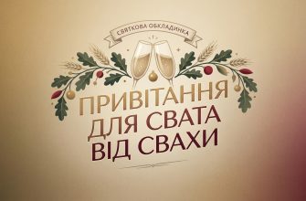 привітання для свата від свахи текст