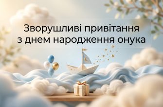 зворушливі привітання з днем народження онука від бабусі