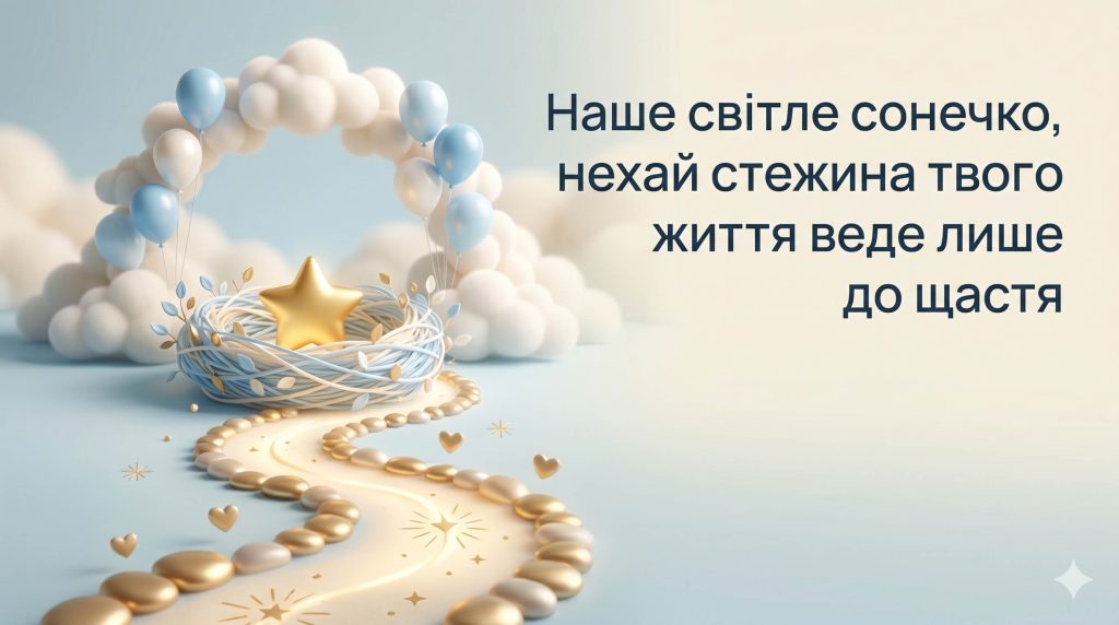 привітання онуку з днем народження своїми словами теплі слова
